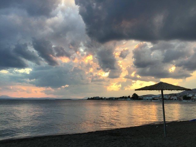 dawn at beach